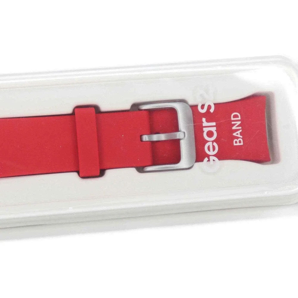 Samsung Replacement Band for the Samsung Gear‎ S2 Smartwatch Red Silicone